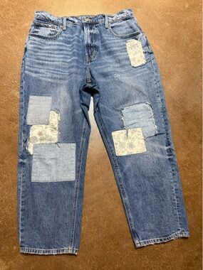 Lucky Brand Patchwork Jeans